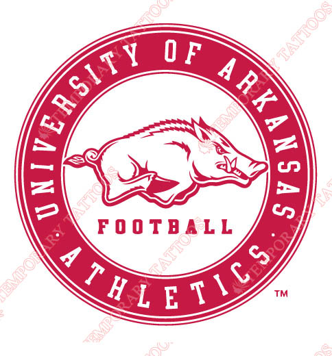 Arkansas Razorbacks 2009 Pres Misc Customize Temporary Tattoos Stickers NO.3749